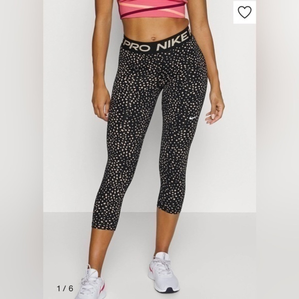 Nike Dri Fit Athletic Black Leggings size XS